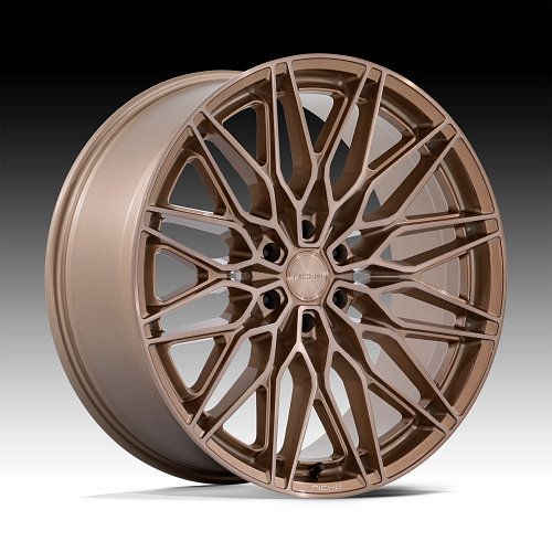 Niche Calabria 6 NC278ZR Platinum Bronze Custom Wheels 1